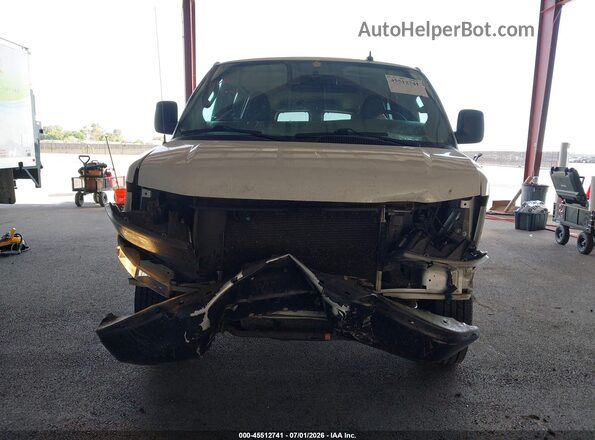 1GAZGLFP5N1186444 2022 CHEVROLET EXPRESS White Front view