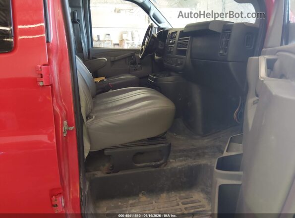 1GAZGNFF5G1283715 2016 CHEVROLET EXPRESS Red წინა სალონის ხედი
