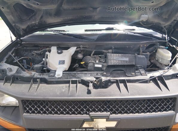 1GAZGNFFXH1100178 2017 CHEVROLET EXPRESS Black Vista trasera