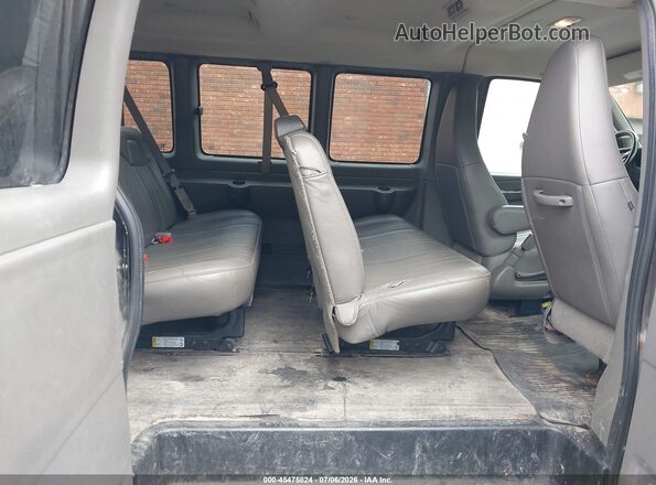 1GAZGNFG0K1342252 2019 CHEVROLET EXPRESS Black Widok naklejki z numerem VIN