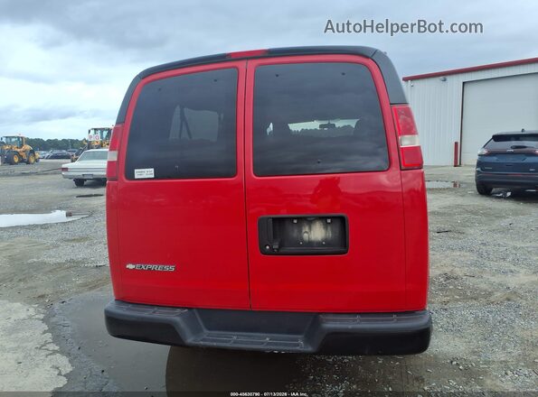 1GAZGNFG2H1290664 2017 CHEVROLET EXPRESS Red 