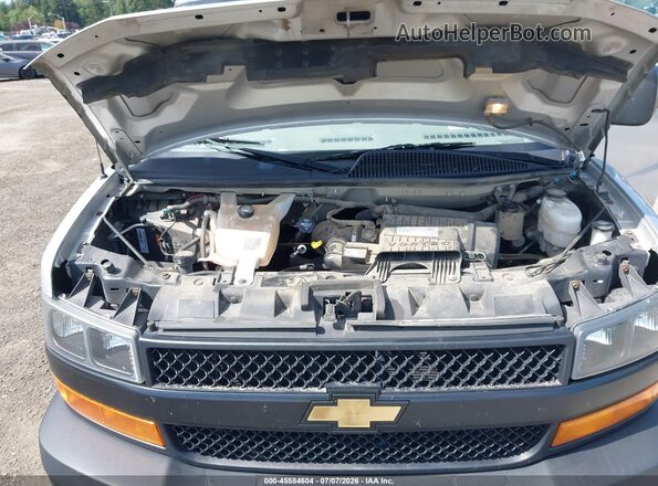 1GAZGNFG7L1266952 2020 CHEVROLET EXPRESS Серый Вид сзади