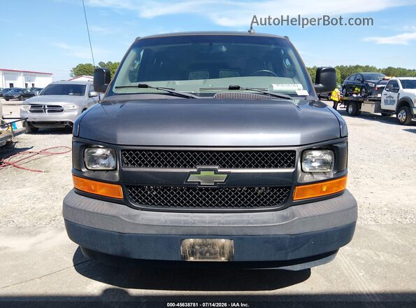 1GAZGNFG8H1291558 2017 CHEVROLET EXPRESS Gray Widok wnętrza 360 stopni