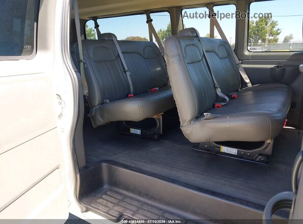 1GAZGNFP2L1253008 2020 CHEVROLET EXPRESS White VIN sticker view