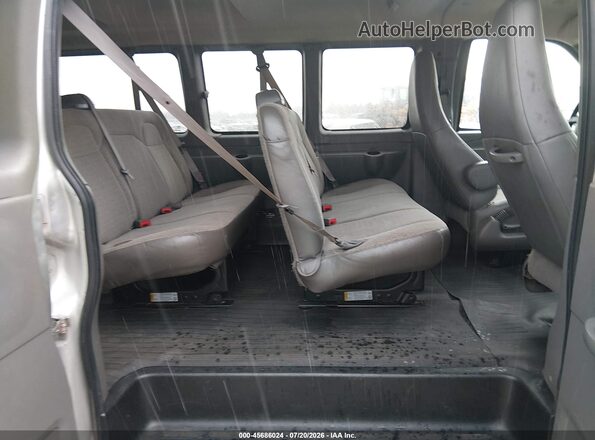1GAZGNFP3L1253972 2020 CHEVROLET EXPRESS Silver Widok naklejki z numerem VIN
