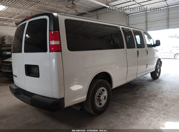 1GAZGNFP3P1113975 2023 CHEVROLET EXPRESS White Задня права чверть