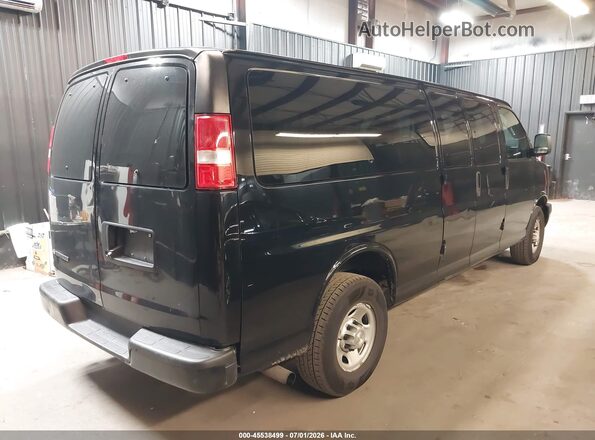 1GAZGNFP4L1272417 2020 CHEVROLET EXPRESS Black Tył prawy