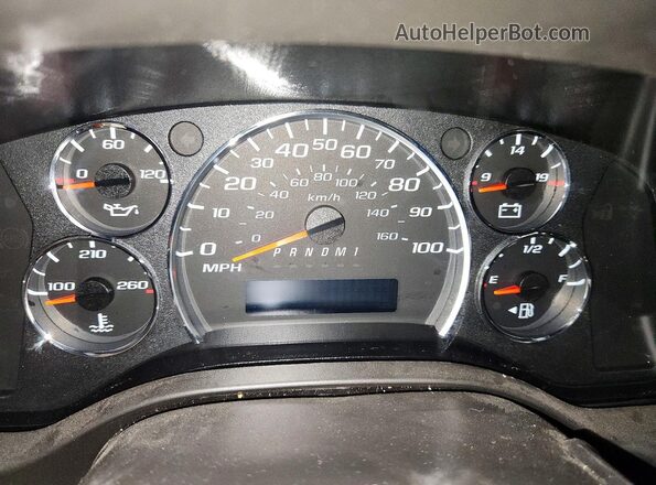 1GAZGNFP4P1105982 2023 CHEVROLET EXPRESS Серебряный Вид щитка приборов