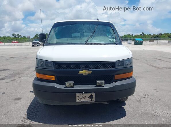1GAZGNFP4R1169779 2024 CHEVROLET EXPRESS White Вид щитка приладів