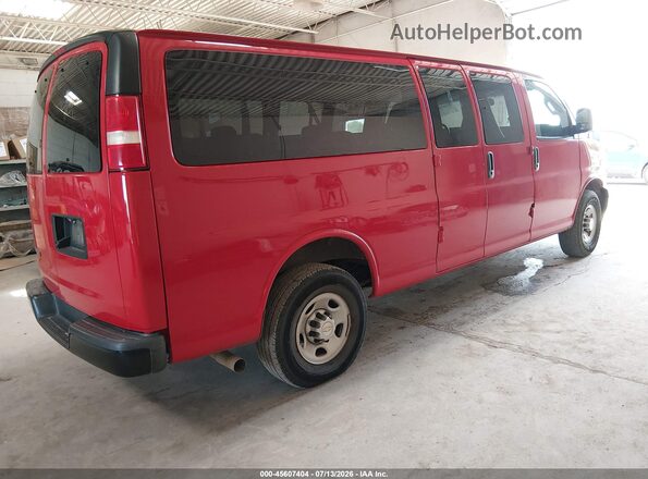 1GAZGNFP5L1256033 2020 CHEVROLET EXPRESS Red უკანა მარჯვენა