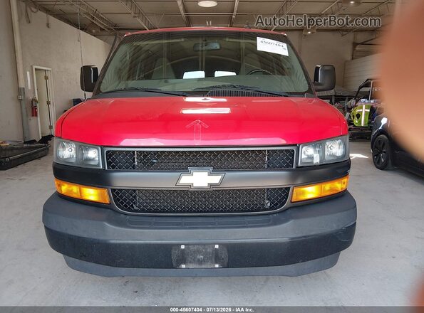 1GAZGNFP5L1256033 2020 CHEVROLET EXPRESS Red 