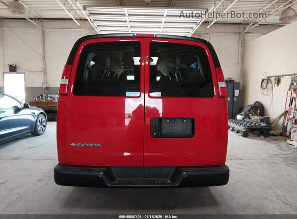 1GAZGNFP5L1256033 2020 CHEVROLET EXPRESS Red 