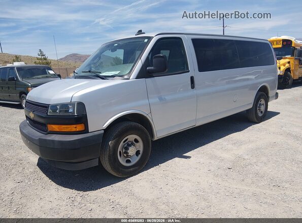 1GAZGNFP7L1237547 2020 CHEVROLET EXPRESS Gray Передня ліва чверть
