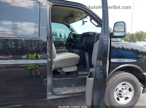 1GAZGNFP7L1266126 2020 CHEVROLET EXPRESS Black Սալոնի դիմացի տեսք