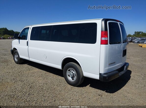 1GAZGNFP9L1266306 2020 CHEVROLET EXPRESS White უკანა მარცხენა