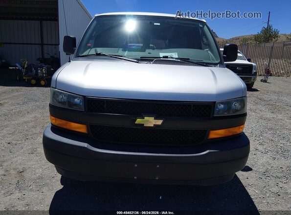 1GAZGNFPXL1234478 2020 CHEVROLET EXPRESS Gray Դիմացի տեսք