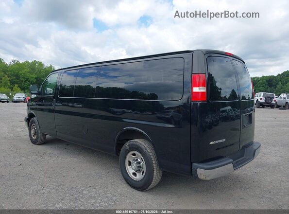 1GAZGPFF0H1274465 2017 CHEVROLET EXPRESS Black Tył lewy