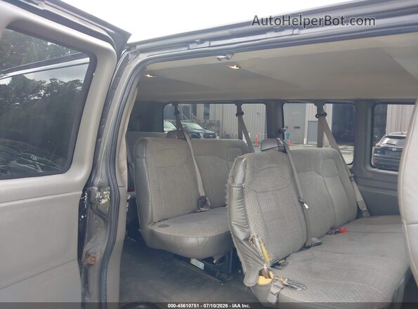 1GAZGPFF0H1274465 2017 CHEVROLET EXPRESS Black Widok naklejki z numerem VIN