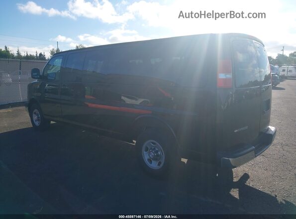 1GAZGPFF1H1288102 2017 CHEVROLET EXPRESS Black უკანა მარცხენა