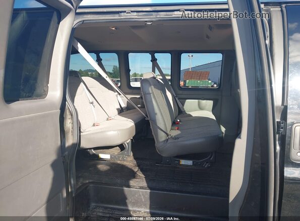 1GAZGPFF1H1288102 2017 CHEVROLET EXPRESS Black VIN კოდის სტიკერის ხედი