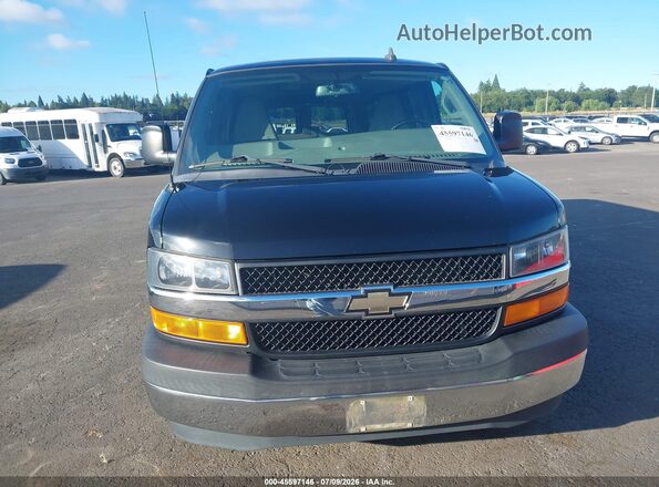 1GAZGPFF1H1288102 2017 CHEVROLET EXPRESS Black ხელსაწყოთა პანელის ხედი