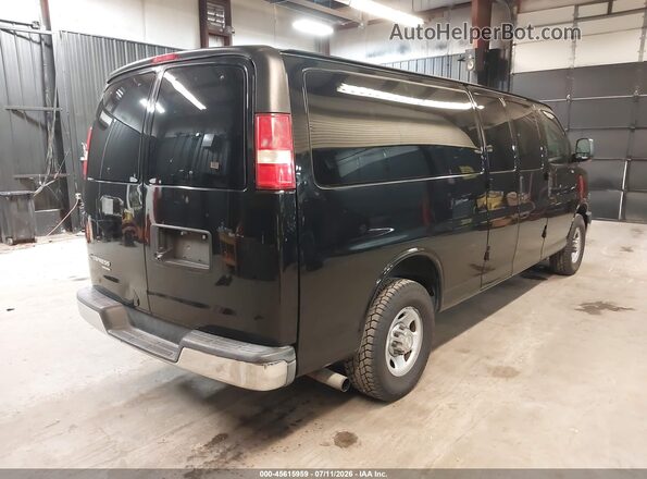 1GAZGPFF2G1282159 2016 CHEVROLET EXPRESS Black Trasero derecho