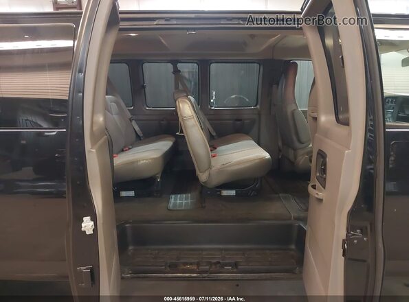 1GAZGPFF2G1282159 2016 CHEVROLET EXPRESS Black Vista de la etiqueta del VIN