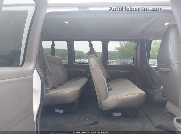 1GAZGPFF2H1272622 2017 CHEVROLET EXPRESS White VIN კოდის სტიკერის ხედი