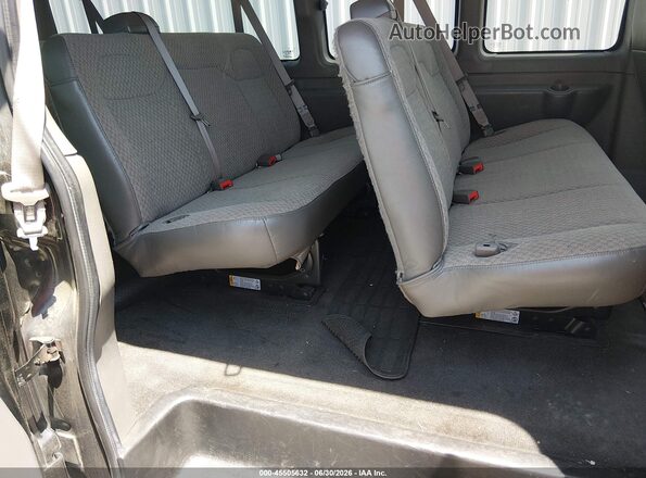 1GAZGPFF3H1268448 2017 CHEVROLET EXPRESS Black Vista interior delantera