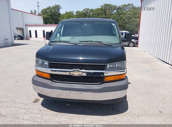 1GAZGPFF3H1268448 2017 CHEVROLET EXPRESS Black Vista del cuadro de instrumentos
