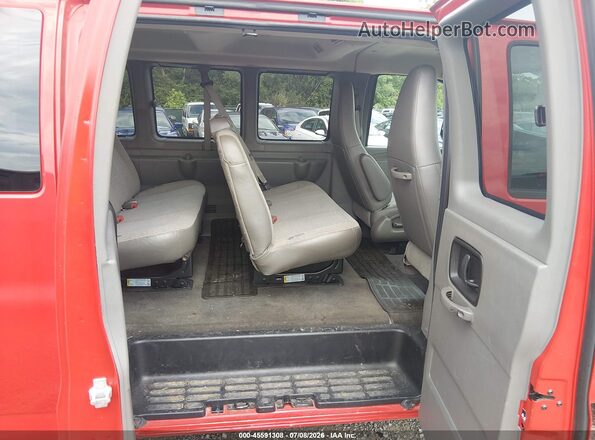 1GAZGPFF4G1253116 2016 CHEVROLET EXPRESS Red Вид наклейки з VIN-кодом