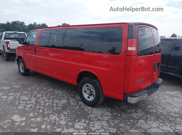 1GAZGPFF4G1253116 2016 CHEVROLET EXPRESS Red Задня ліва чверть