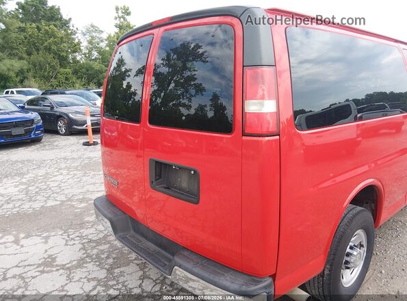 1GAZGPFF4G1253116 2016 CHEVROLET EXPRESS Red 