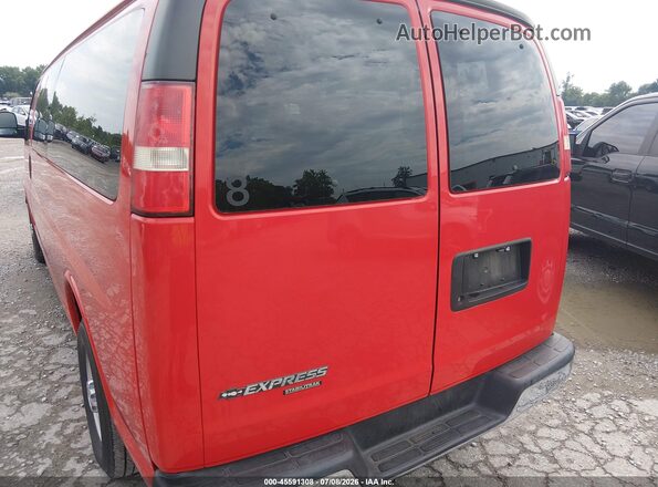 1GAZGPFF4G1253116 2016 CHEVROLET EXPRESS Red 