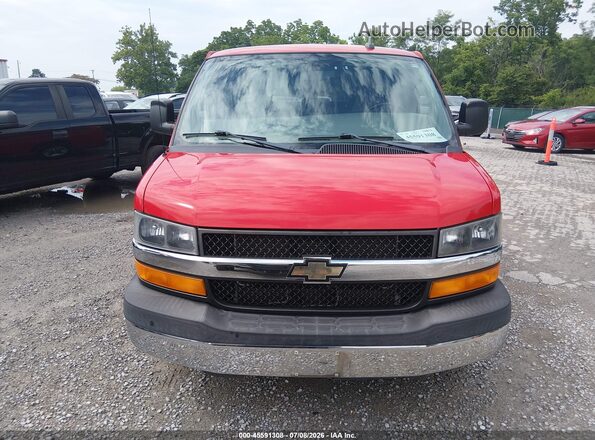 1GAZGPFF4G1253116 2016 CHEVROLET EXPRESS Red 
