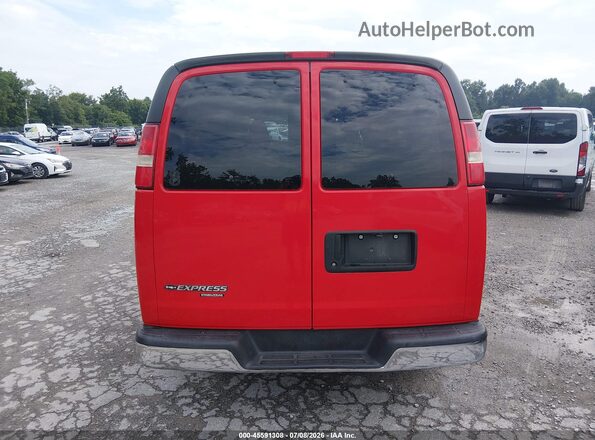 1GAZGPFF4G1253116 2016 CHEVROLET EXPRESS Red 
