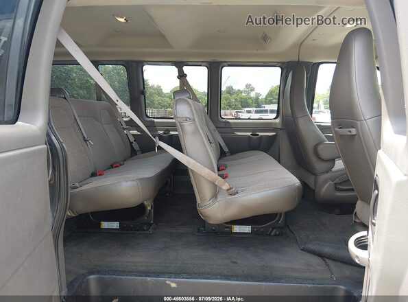 1GAZGPFF4H1274842 2017 CHEVROLET EXPRESS Gray Widok naklejki z numerem VIN