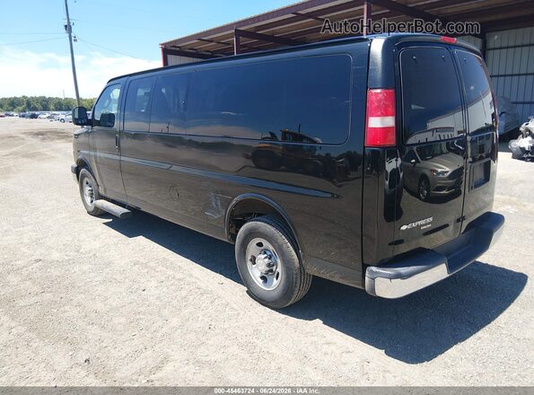 1GAZGPFF8G1314967 2016 CHEVROLET EXPRESS Черный Задняя левая четверть