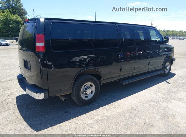 1GAZGPFF8G1314967 2016 CHEVROLET EXPRESS Черный Задняя правая четверть