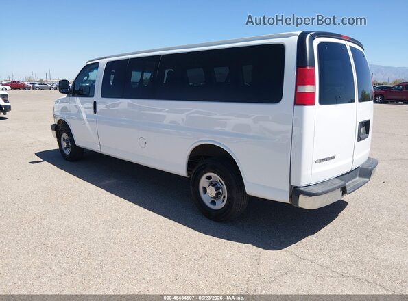 1GAZGPFF9H1226222 2017 CHEVROLET EXPRESS White Trasero izquierdo