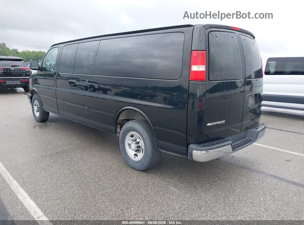 1GAZGPFF9H1266610 2017 CHEVROLET EXPRESS Black უკანა მარცხენა