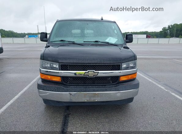 1GAZGPFF9H1266610 2017 CHEVROLET EXPRESS Black ხელსაწყოთა პანელის ხედი