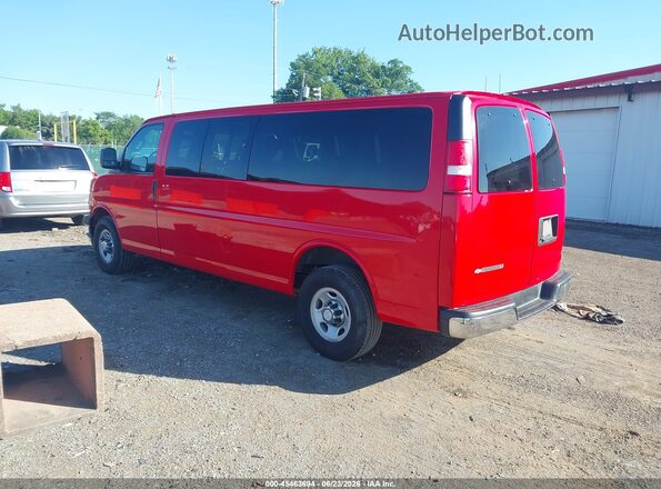 1GAZGPFG1H1244867 2017 CHEVROLET EXPRESS Red უკანა მარცხენა