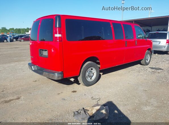 1GAZGPFG1H1244867 2017 CHEVROLET EXPRESS Red უკანა მარჯვენა