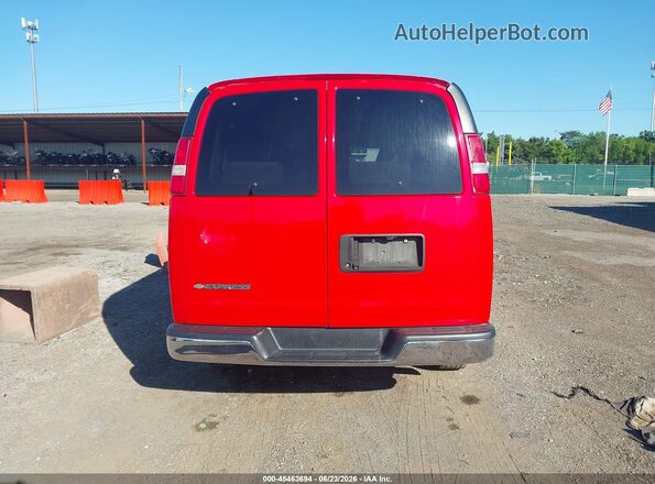 1GAZGPFG1H1244867 2017 CHEVROLET EXPRESS Red 