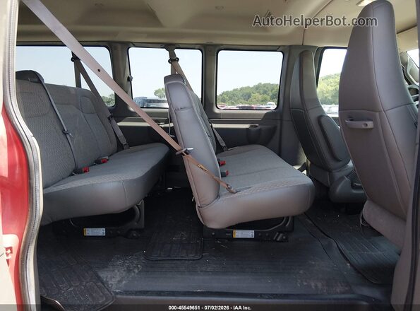 1GAZGPFG1H1275004 2017 CHEVROLET EXPRESS Red Вид наклейки з VIN-кодом