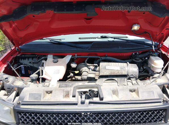 1GAZGPFG1H1275004 2017 CHEVROLET EXPRESS Red Вид ззаду