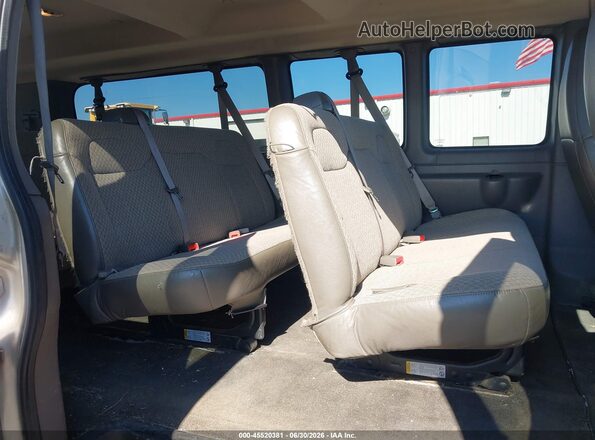 1GAZGPFG2H1301688 2017 CHEVROLET EXPRESS Silver Vista de la etiqueta del VIN