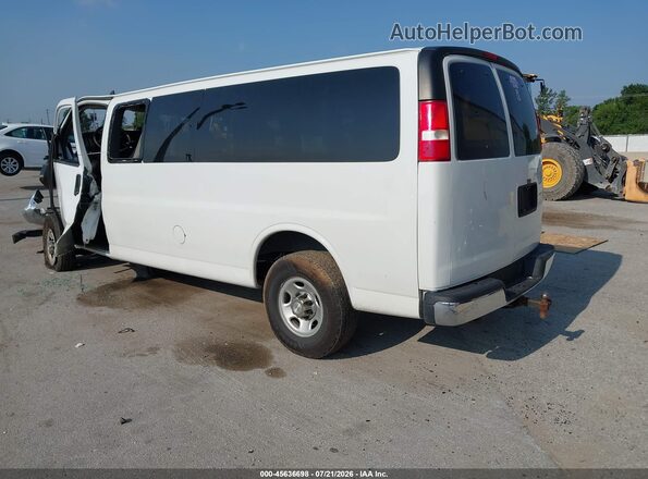 1GAZGPFG2J1282257 2018 CHEVROLET EXPRESS White Tył lewy