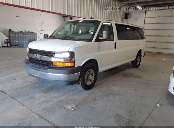 1GAZGPFG3H1289034 2017 CHEVROLET EXPRESS White Przód lewy